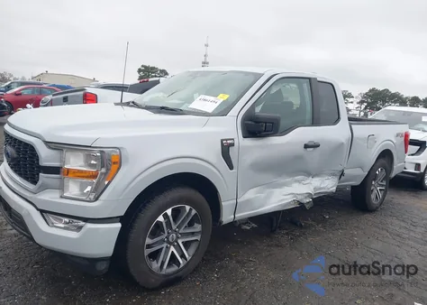 2022 Ford F-150 Xl из США, поврежденный, VIN 1FTEX1CP2NKD59684